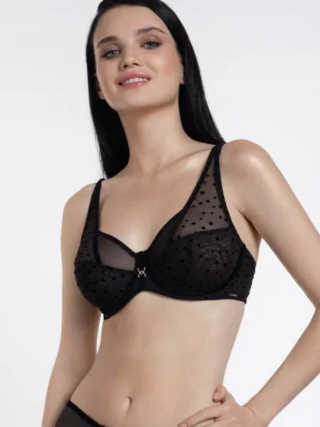 Бюстгальтер Marc & Andre на косточках черный