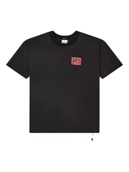 Тениска Ksubi с принт черно