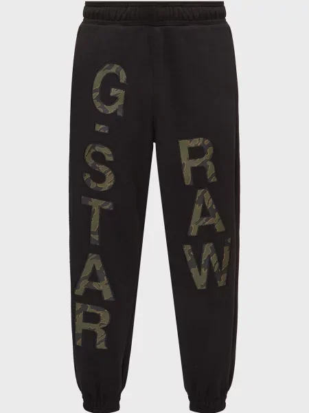 Спортивные штаны G-star Raw с принтом черные
