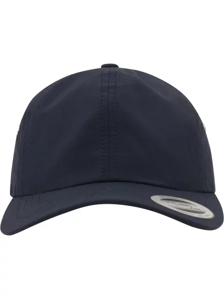 Low-profile water-repellent navy beanie modrá