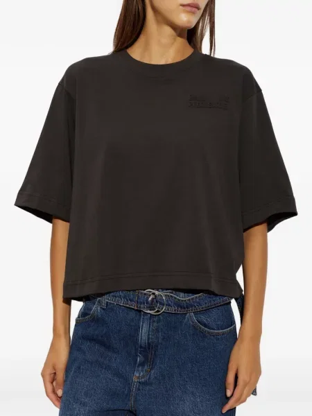 Tricou Baum Und Pferdgarten cu autograf maro