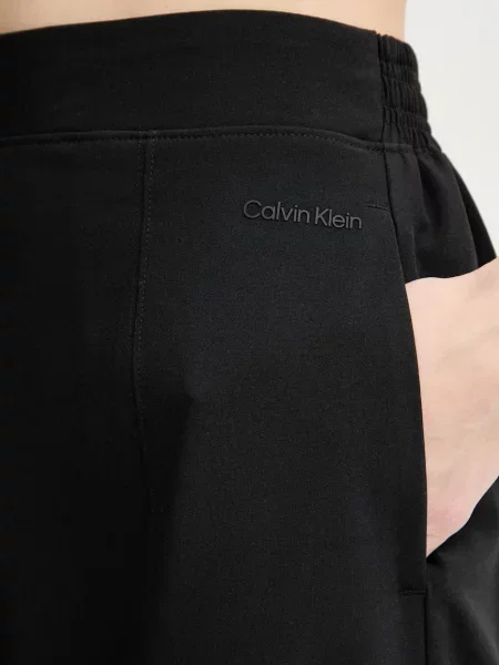 Calvin Klein Performance egyenes női nadrág fekete