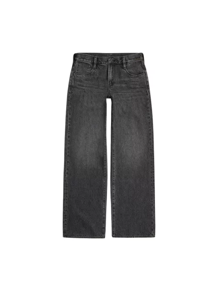 G-Star Jeansy Wide Leg Judee grau czarne