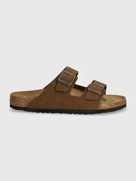 Birkenstock Natikači iz semiša Arizona rjava