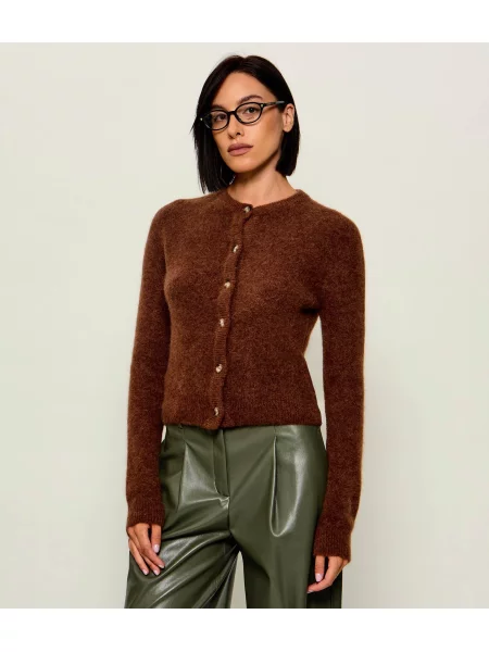Marella De lână cardigan Mllvolta maro