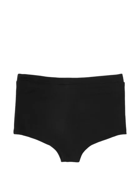 Pantaloni scurți Entire Studios din jerseu negru