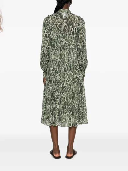 Φόρεμα 's Max Mara με σχέδιο με αφηρημένο print πράσινο