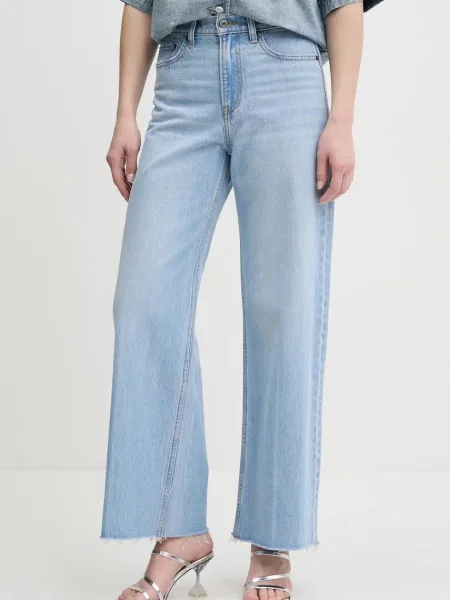 Abercrombie & Fitch jeans femei albastru