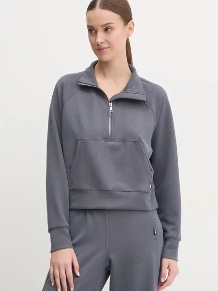 Dkny bluza gładka szary