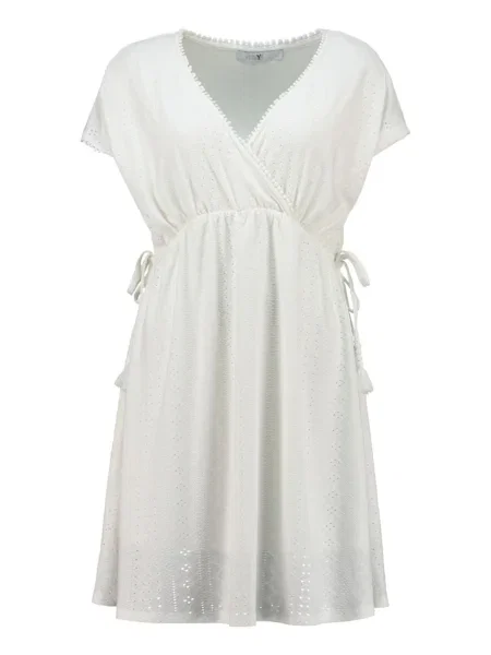 Hailys Rochie murdar alb