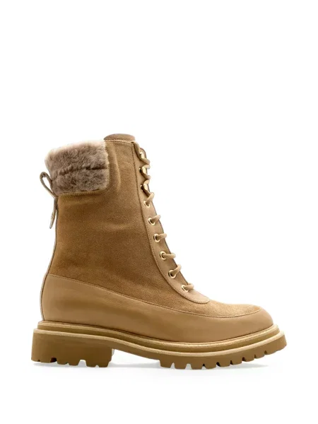 Botine Lottusse cu șireturi din dantelă