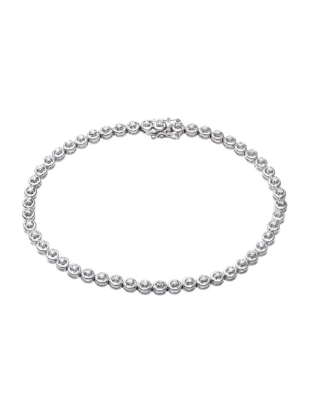 DIAMANT LETERNEL Náramok strieborná