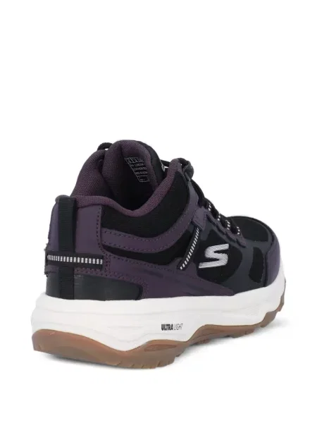 Sneakerși Skechers cu șireturi din dantelă negru