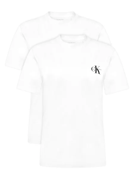 Tričko Calvin Klein Jeans bílé