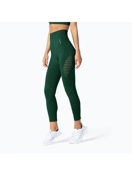 Legginsy bezszwowe Carpatree Phase Seamless zielone