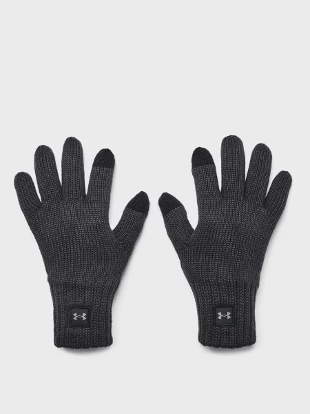 Вовняні рукавички Under Armour чорні