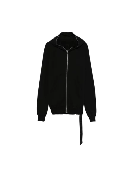 Bluza z kapturem Rick Owens czarna