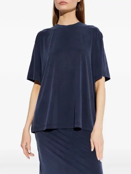 Tricou Iro cu decolteu rotund albastru