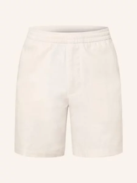Calvin Klein Šortky Z Lnu béžová