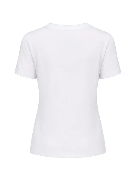 Tricou Armani Exchange cu imagine alb