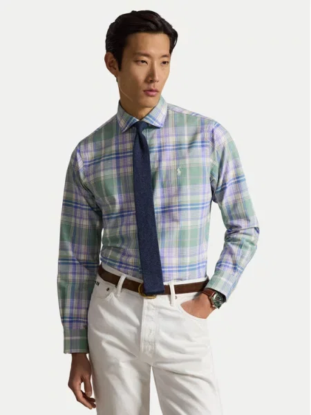 Polo Ralph Lauren Cămașă deschis Modern Fit verde