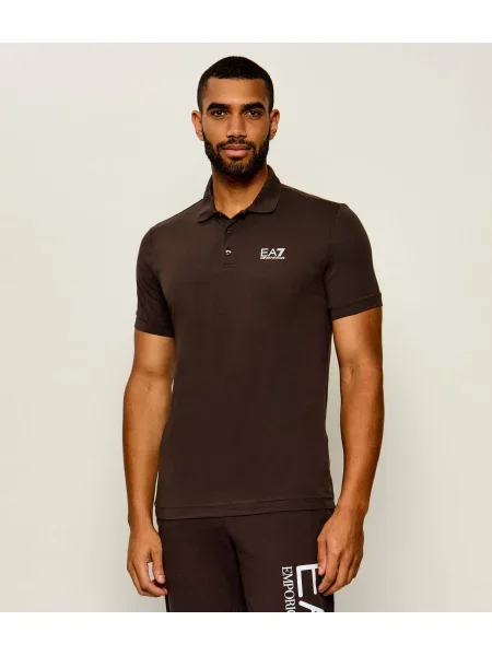 Tricou polo Ea7 maro