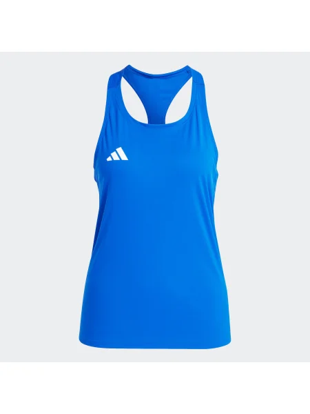 ADIDAS PERFORMANCE Sport top Adizero Essentials albastru regal alb