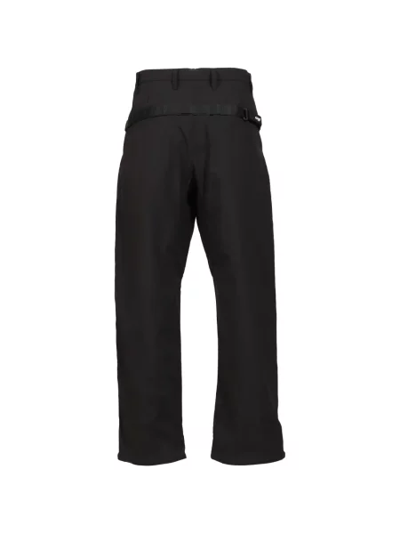 Pantaloni Acronym cu bretele negru