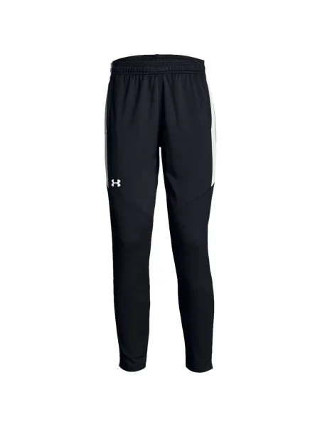Pantaloni Under Armour cu dungi alergare negru