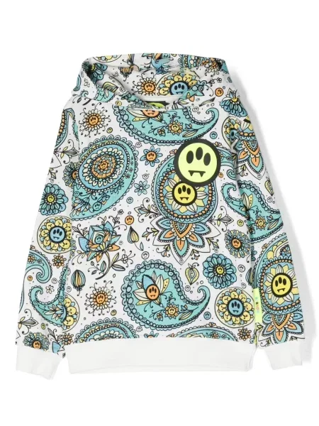 Bluza z kapturem dziecięca Barrow biała
