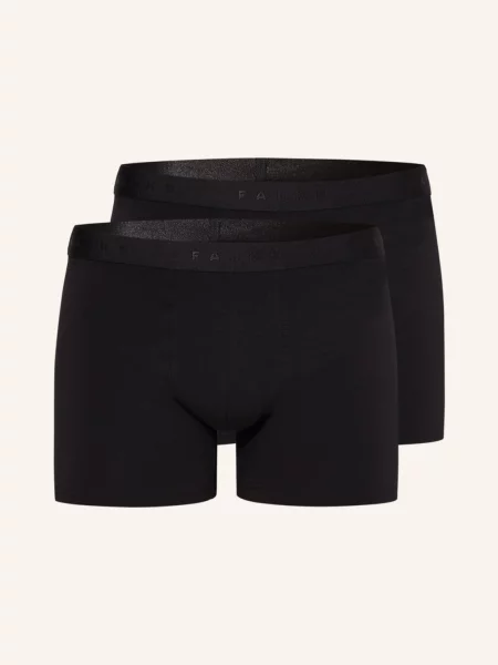 Falke Boxerky Daily Comfort 2 Kusy V Balení černá
