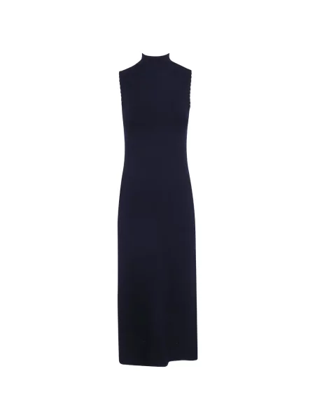 Rochie midi Twinset fără mâneci negru