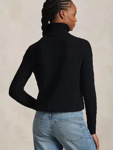 Pulover Polo Ralph Lauren de lână negru