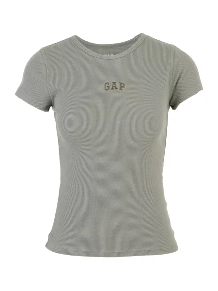 Gap Petite Tricou închis / oliv gri