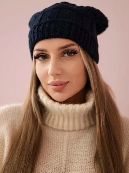 Șapcă Kesi din fleece albastru