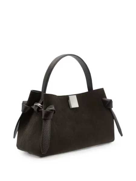 Geantă shopper Yuzefi din piele maro