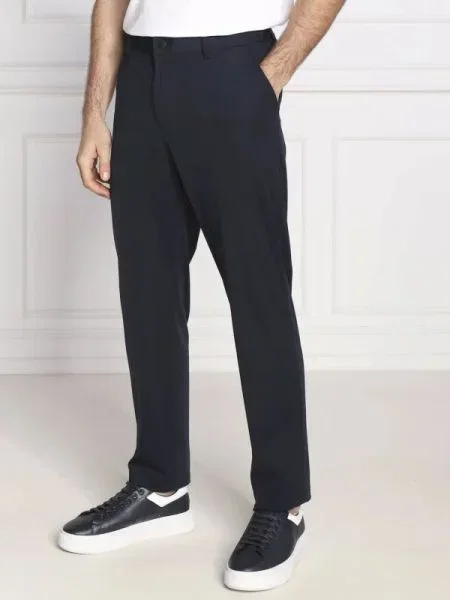 BOSS BLACK Pantaloni | Relaxed fit negru