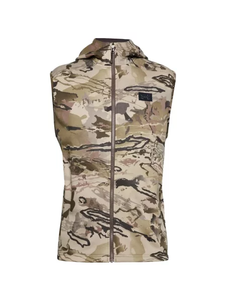Vestă Under Armour cu glugă cu model camuflaj