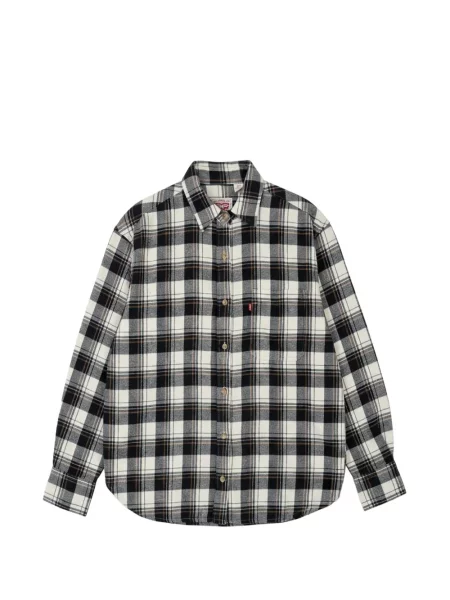Cămașă Levi's® în carouri de flanelă verde