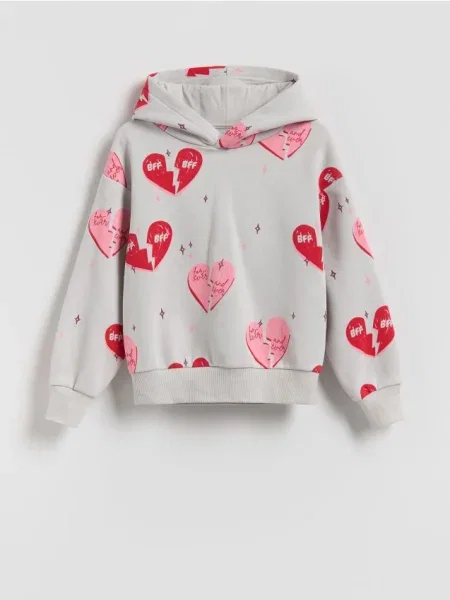 Reserved Hanorac deschis gri