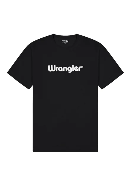 WRANGLER Tricou negru alb