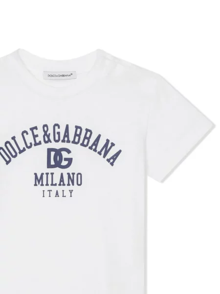 Koszulka dziecięca Dolce And Gabbana biała