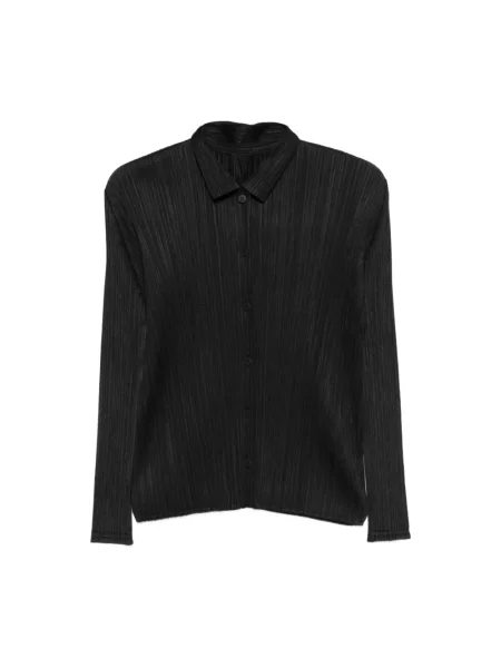 Koszula Issey Miyake plisowana czarna