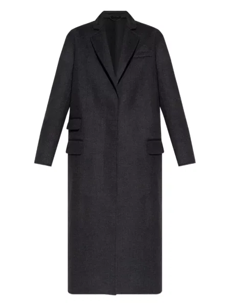 Palton Tom Ford de lână gri