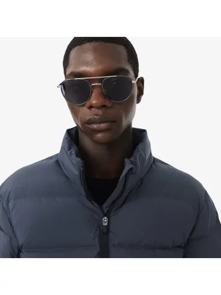 Lacoste Kurtka Puchowa Commuter Odporna Na Wodę szara