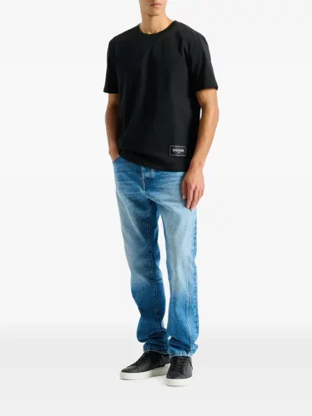 Tricou Balmain cu autograf negru
