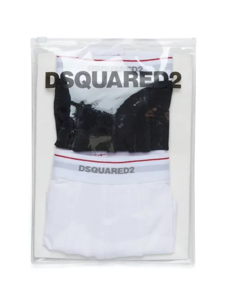 Majtki dziecięce Dsquared2 czarne