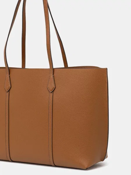 Geanta de piele Tory Burch din piele maro