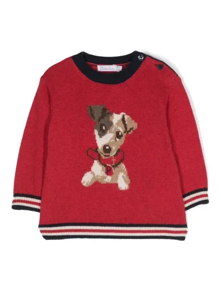 Sweter dziecięcy Patachou czerwony