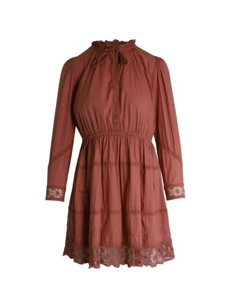 Rochie mini Ulla Johnson de costum maro